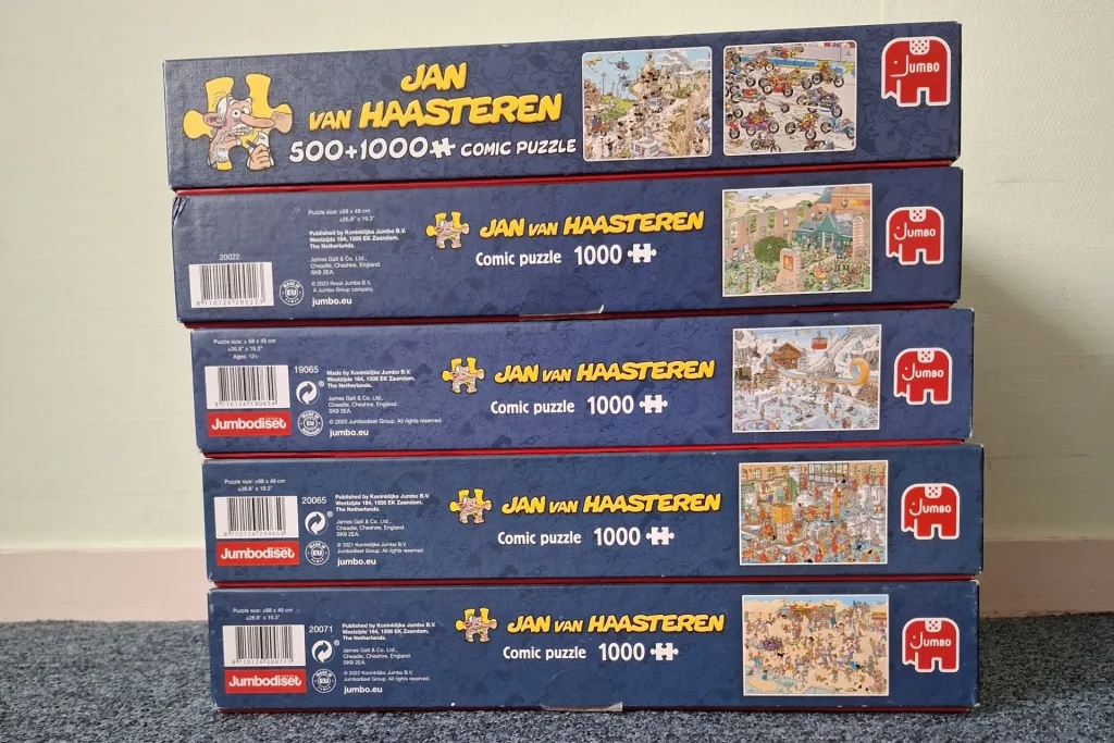 Van Haasteren puzzel ruil/verkoopbeurs